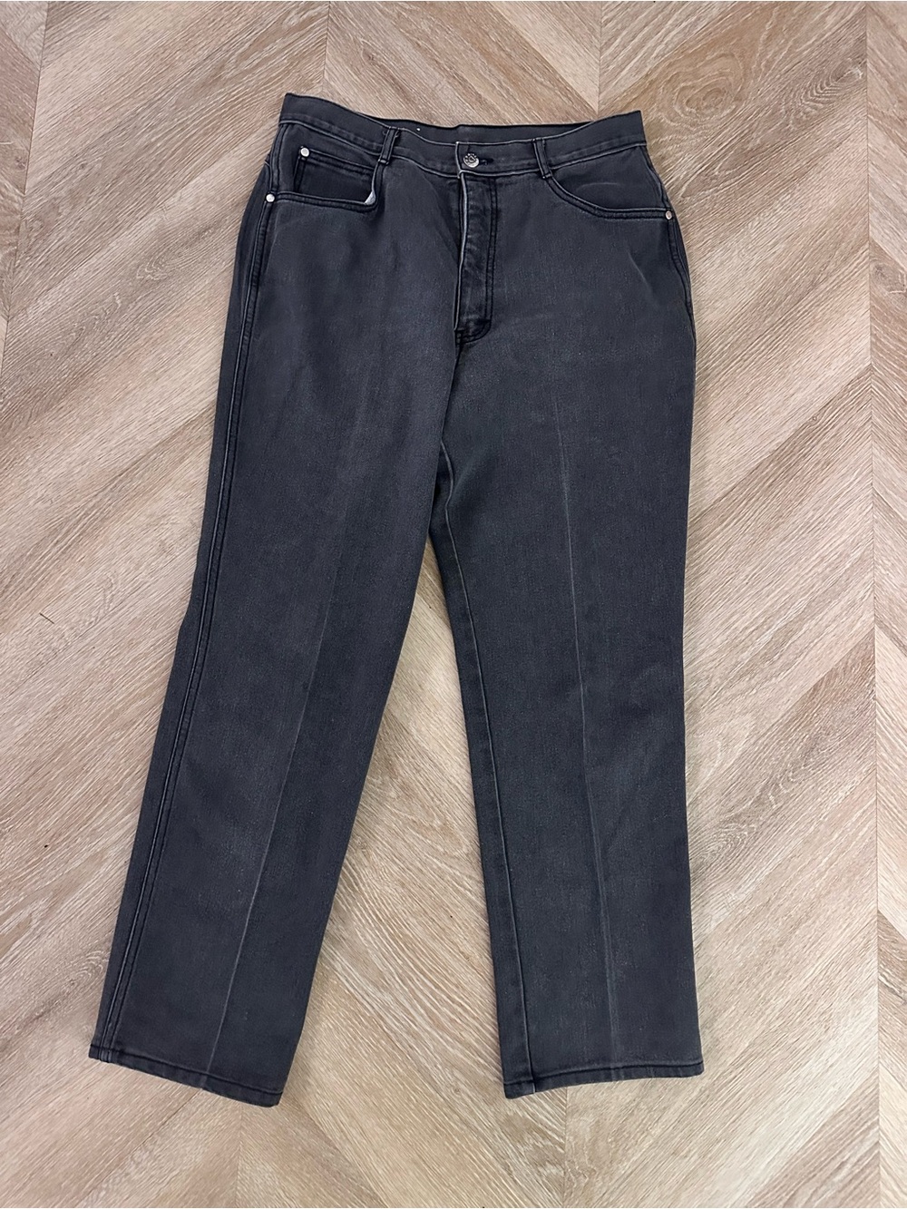 Gitano Vintage Black Straight Leg Women's Jeans size 16